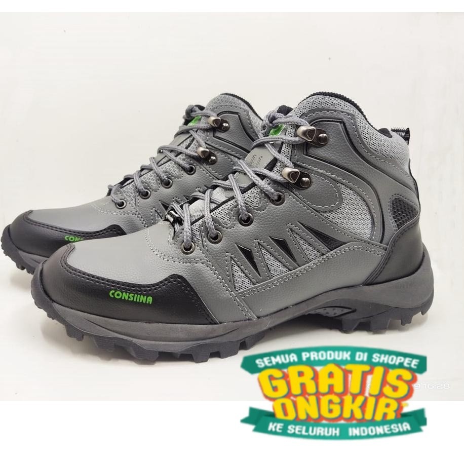 SEPATU GUNUNG PRIA WANITA / SEPATU GUNUNG HIKING CONSIINA / SEPATU BOTH HIKING TRACKING CONSINA A.30