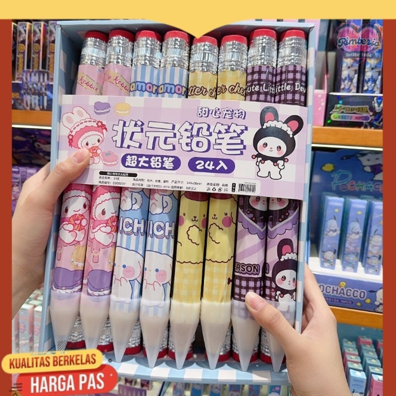 

Pensil besar baru kartun lucu pensil pensil pensil jumbo kreatif