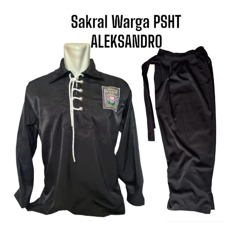 dx43ey SAKRAL WARGA PSHT ALEXANDRO  BAHAN LICIN MENGKILAP - 1 SET Gratis Stiker