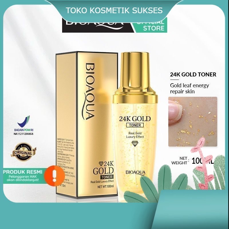 BIOAQUA 24K GOLD TONER | toner BIOAQUA