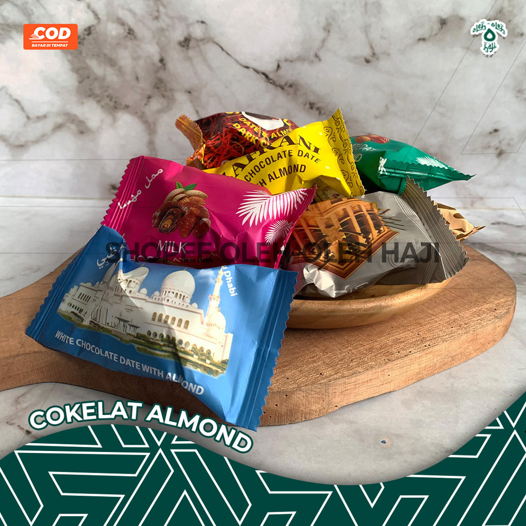 

COKLAT ISI KURMA ALMOND MIX 1KG CHOCOLATE DATES WITH ALMOND