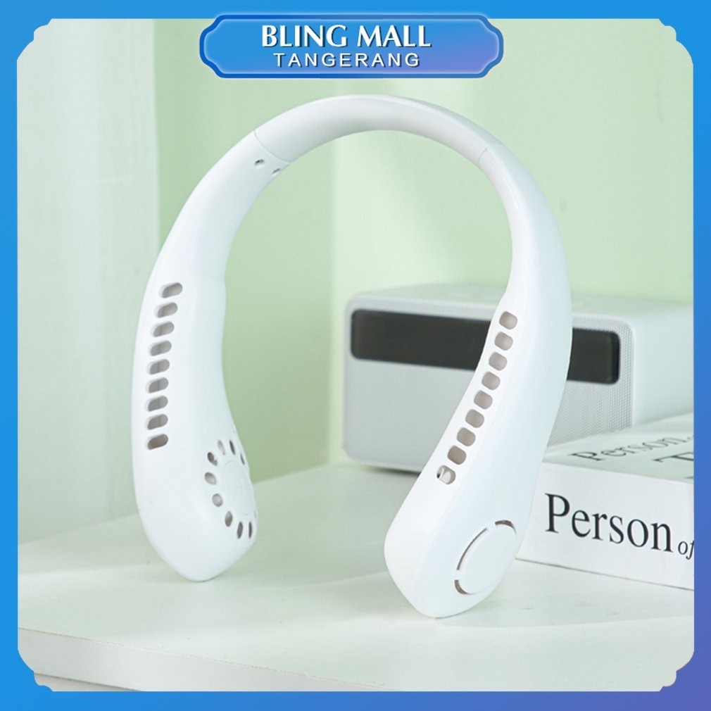 Kipas Angin Gantung Leher Portable / Kipas Angin Mini Gantung Leher / Neck Fan USB Charging