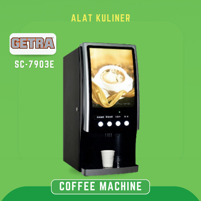GETRA SC 7903E SC-7903E DISPENSER MESIN KOPI INSTAN COFFEE MIX DISPENSER