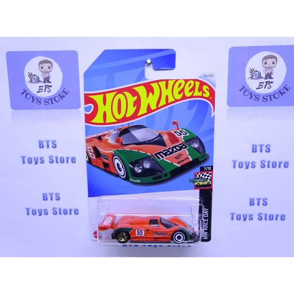 Hot Wheels Mazda 787B Orange