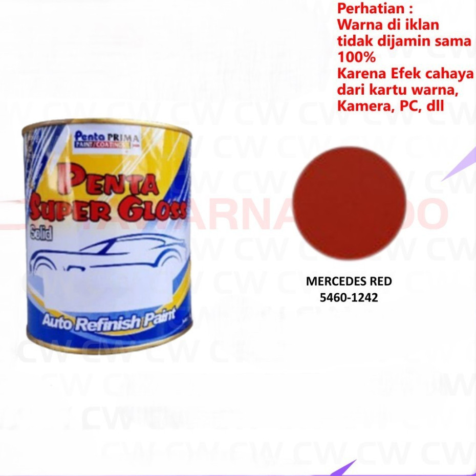 

cat penta super gloss solid nc marcedes red 1242 ( 1kg )