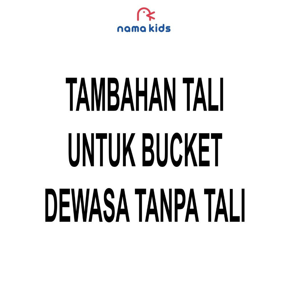 Link Tambahan Tali Untuk Topi Bucket Dewasa Tambahan Tali+Stopper Untuk Bucket Dewasa Tanpa Tali