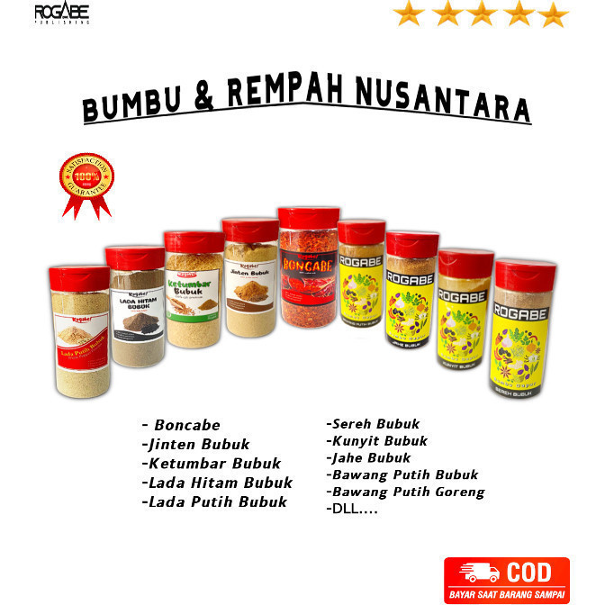 

Bumbu Dapur Bukuk / Jahe / Cabe / Kunyit / Bawang Putih/ Sereh/ Lengkuas / Ketumbar / Rempah - Rempah / DSB/ R O