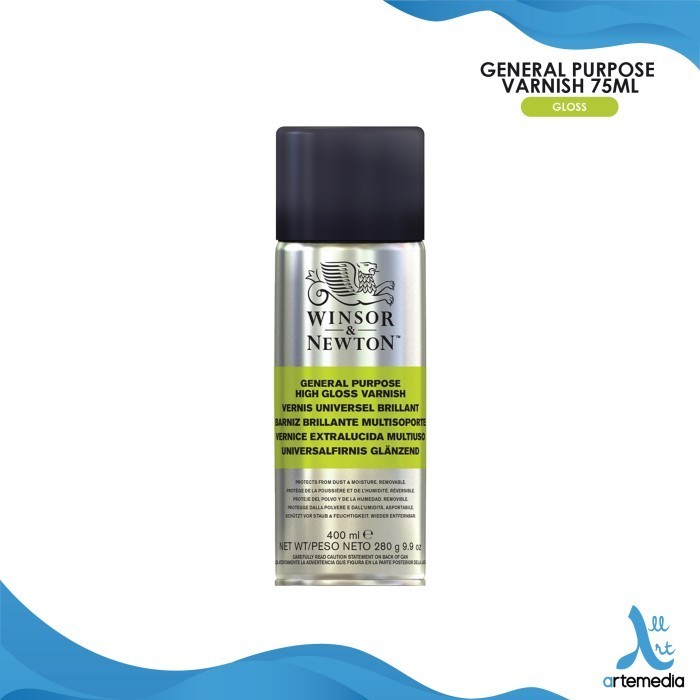 

promo ✨ -Pernis Winsor & Newton 400ml General Purpose Varnish Spray - GLOSS