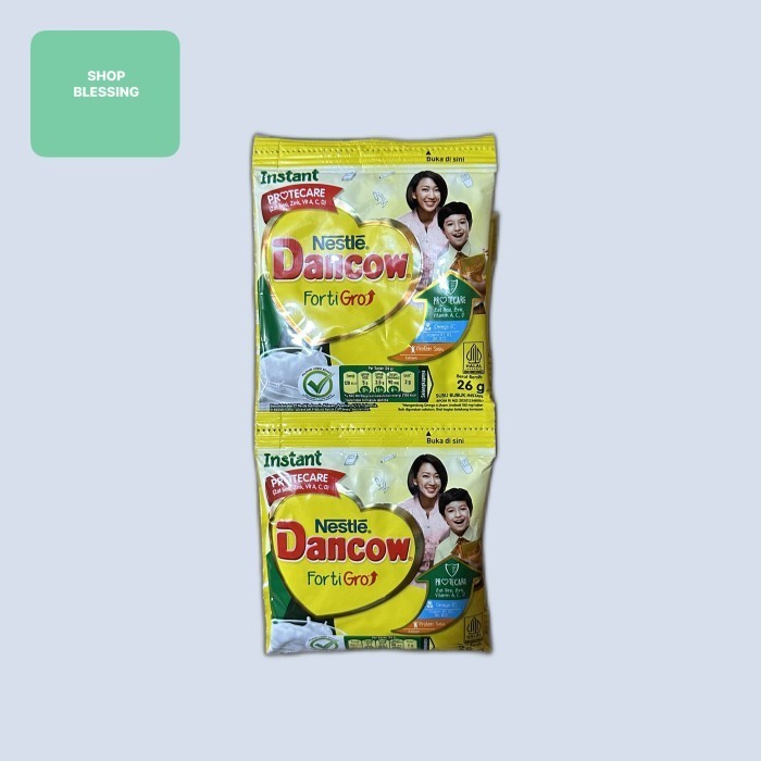 

TERJUAL susu bubuk dancow sachet ( 1 renceng ) Exp baru 2022