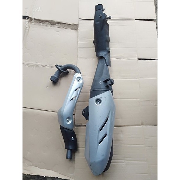 KNALPOT HONDA CRF 150 ORIGINAL Leher Knalpot Crf 150 Ori
