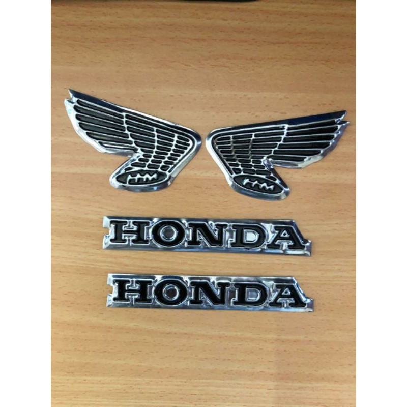 cod aksesoris sepeda motor Logo emblem tangki cb 100 cb gelatik