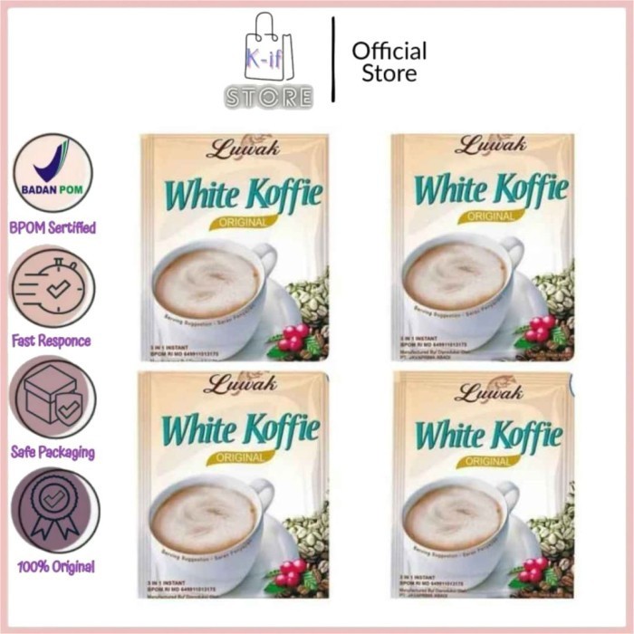 

[K-ifstore] Luwak White Koffie Renceng Isi 10 Sachet