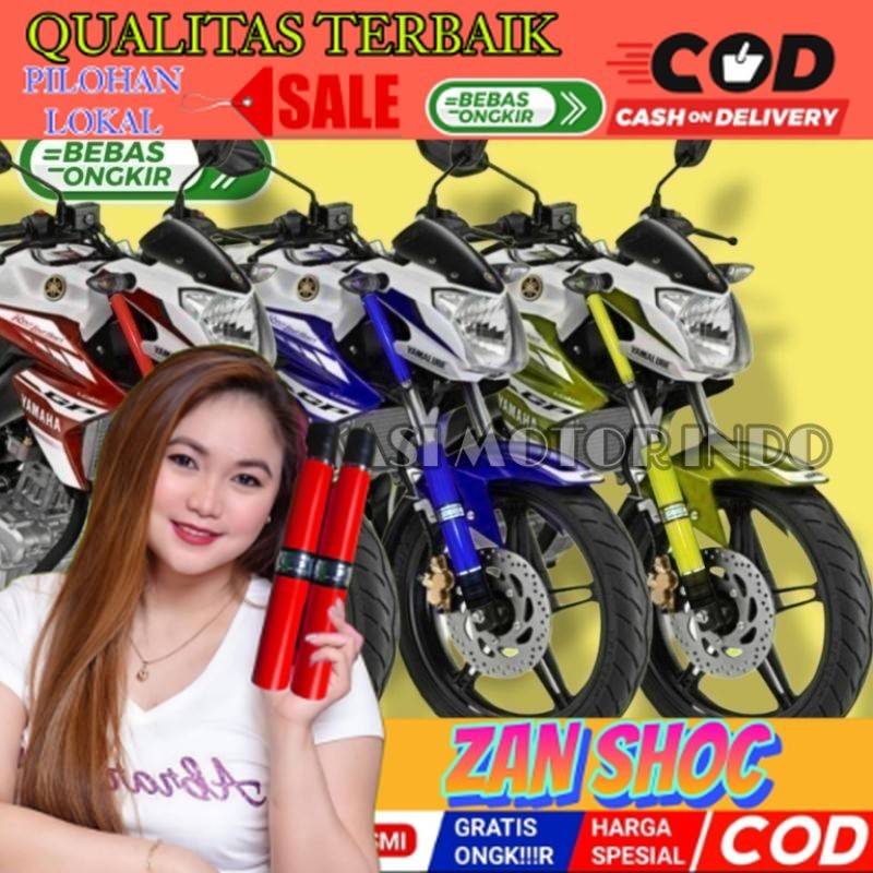 cover shock depan Vixion New cover shock