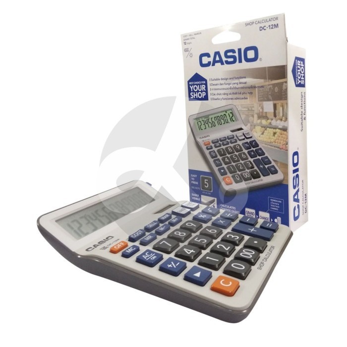 

Calculator Desktop Kalkulator Casio MC-12M, DX-12B, DX-120B