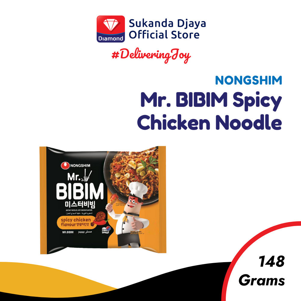 

Nongshim Mie Instan Kr Mr Bibim Spicy Chicken Noodle 148 Gr