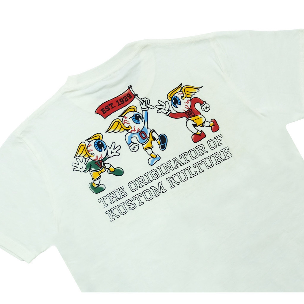 Von Dutch T-shirt 1217 Broken White