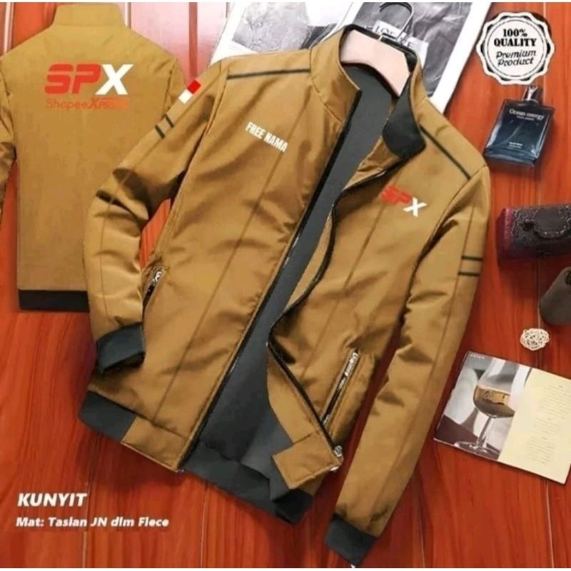 JAKET KURIR SPX EXPRESS / JAKET WINTER RUBBY / JAKET KURIR PAKET / JAKET DRIVER / SHOPEE EXPRESS / J