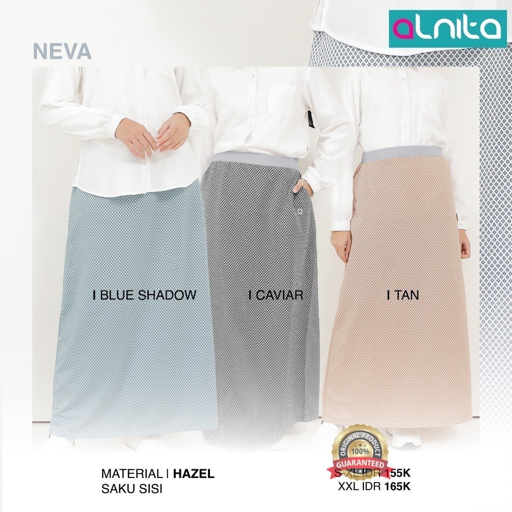 Azzifa Store - Rok Wanita Dewasa Terbaru Neva by Nibras