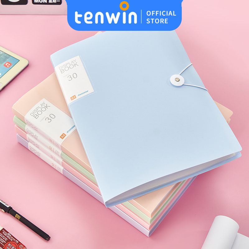

Display Book / Map File Dokumen A4 20/30/40 Halaman Warna Pastel-tenwin offical
