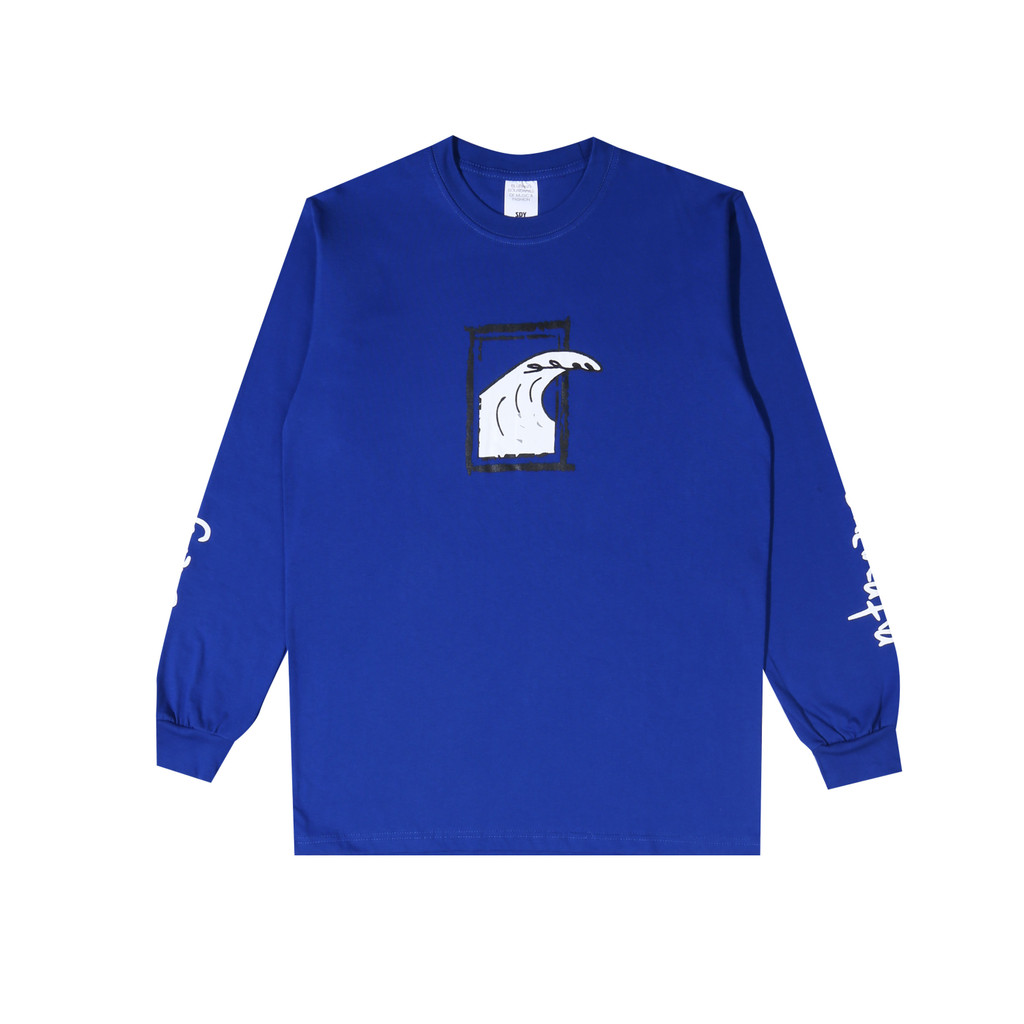 Sheryl Sheinafia - IYKYK Longsleeve - T-shirt - Blue