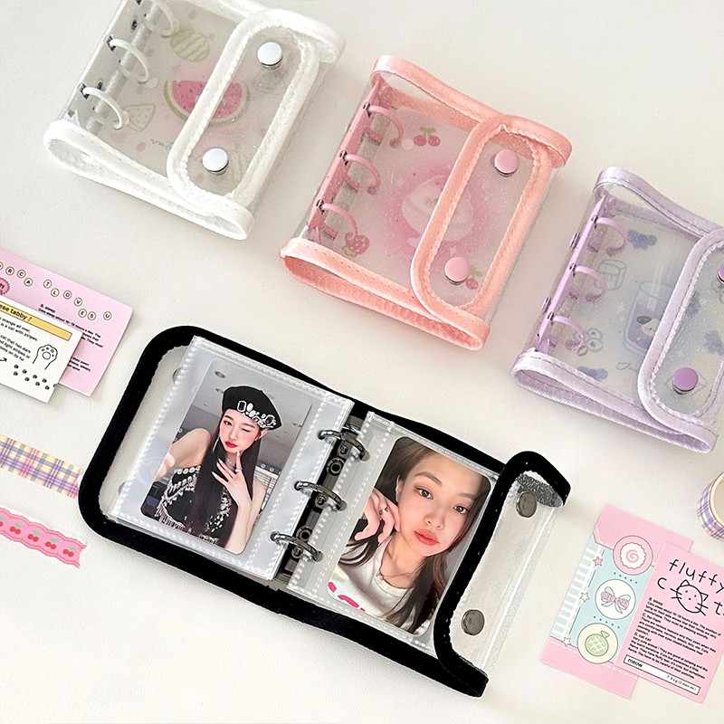 

Binder Photo Album 3inch Kpop Photocard Holder Idol Card Collect Book Binding Machine Photocards Kpo