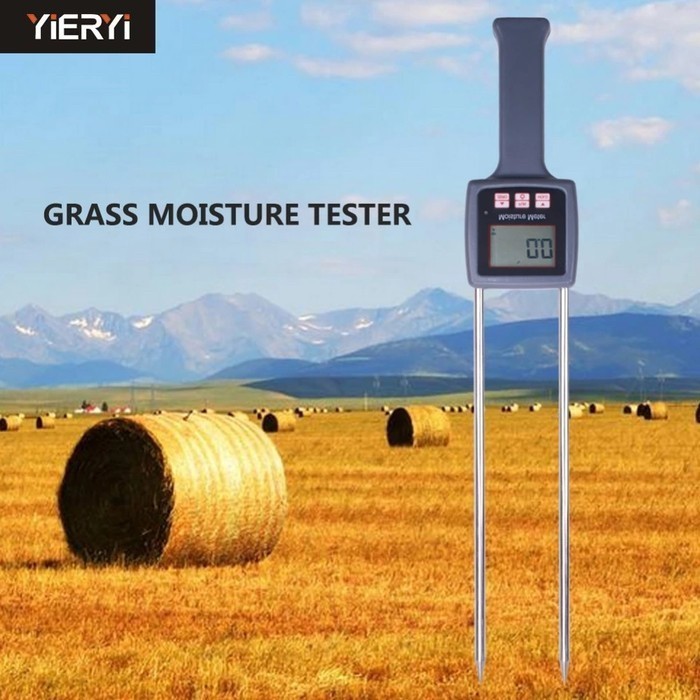 Grass Moisture Meter Rumput Kadar Air TK100H MC Tester Potato TK 100