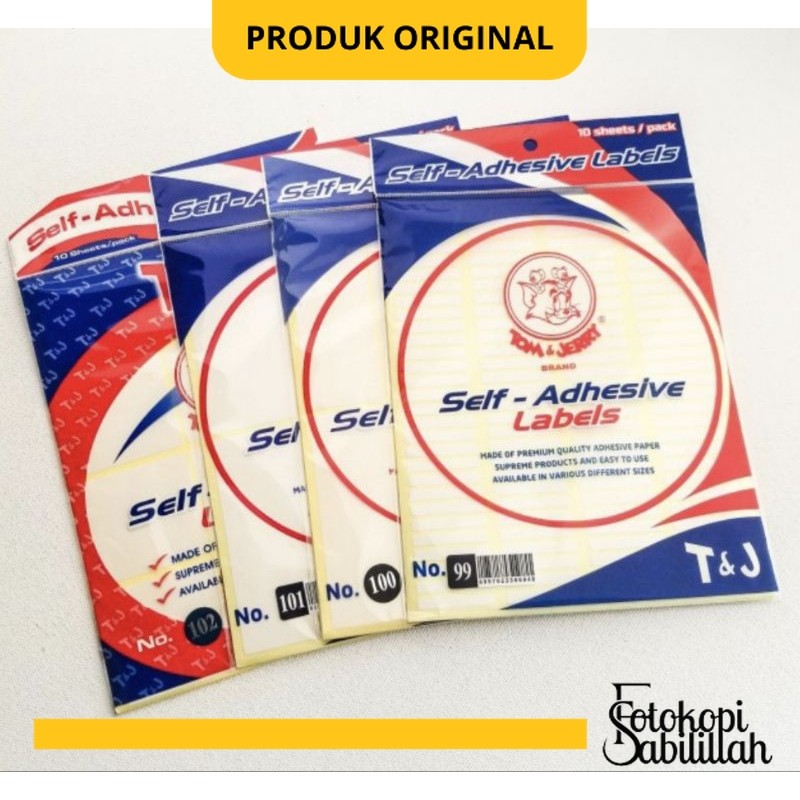 

Label Tom & Jerry (1 Pcs)