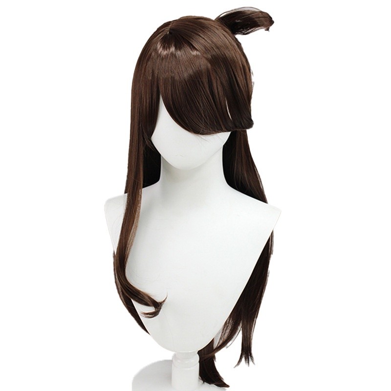 LOL-90 -  Wig Beidou Genshin Impact Rambut Palsu Cosplay Karakter Anime - Up12