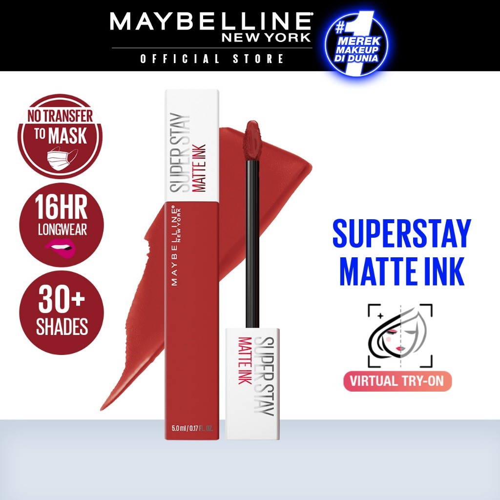 MAYBELLINE Super Stay Matte Ink Liquid Matte Lipstick - 205 Assertive
