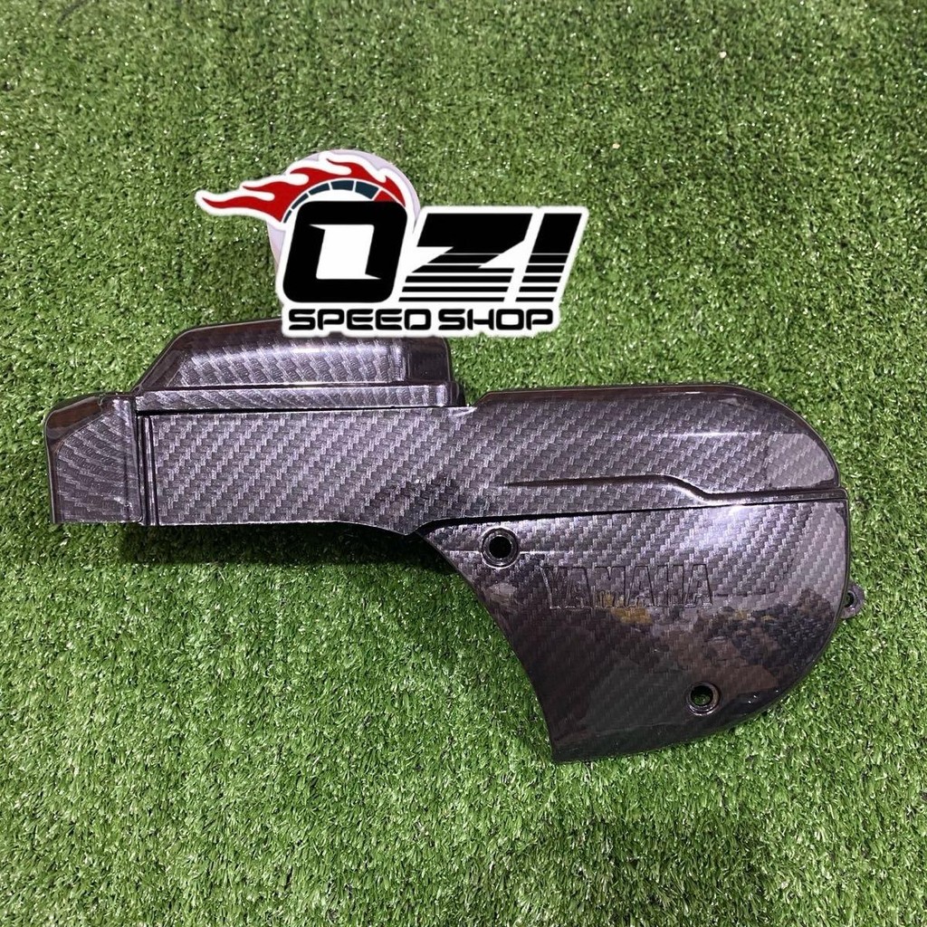 ￼TERMURAH COVER TUTUP PELINDUNG CVT KARBON MIO SOUL KARBU PELINDUNG TUTUP CVT CARBON MIO SOUL KARBU 