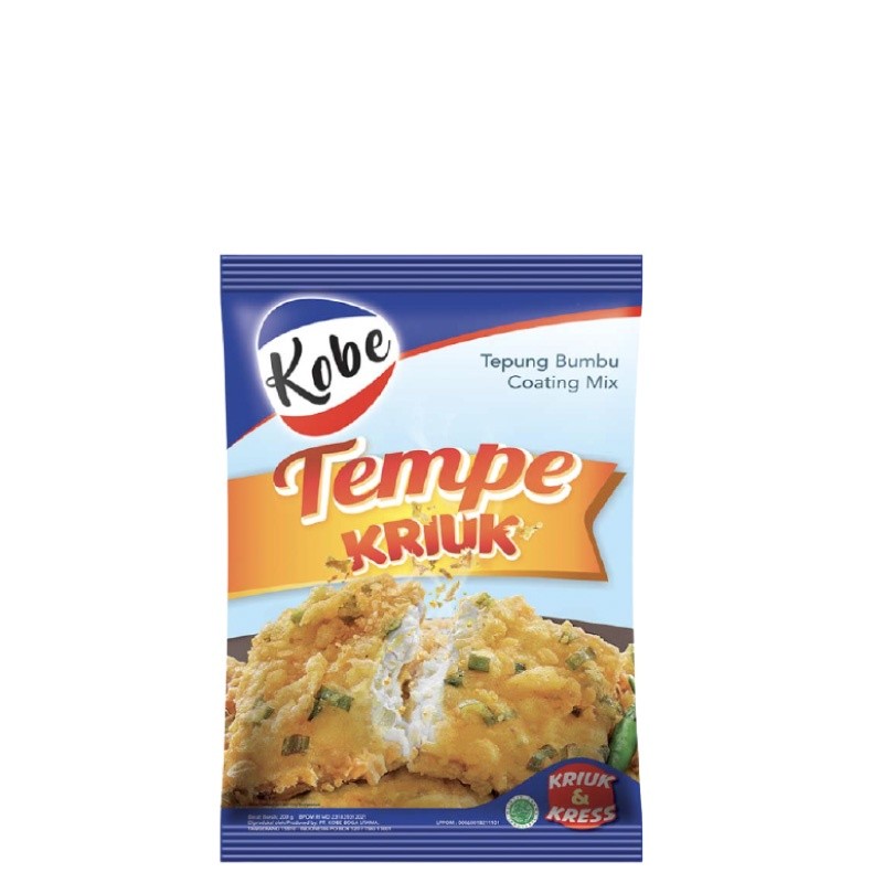 

Kobe Tepung Tempe Goreng 2 x 200 gr
