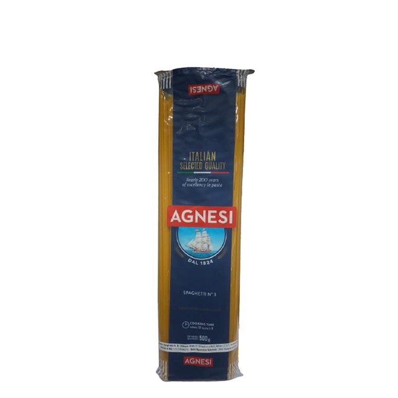 

Agnesi Spaghetti Pasta 500 gr