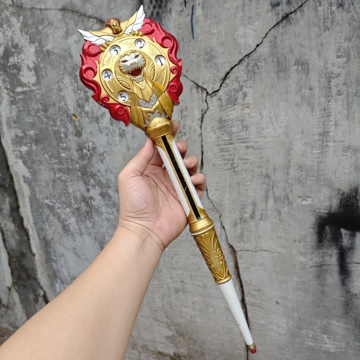 BDD Power Rangers Mystic Force Magiranger DX Dial Rods Lion Staff Morpher Bandai Original