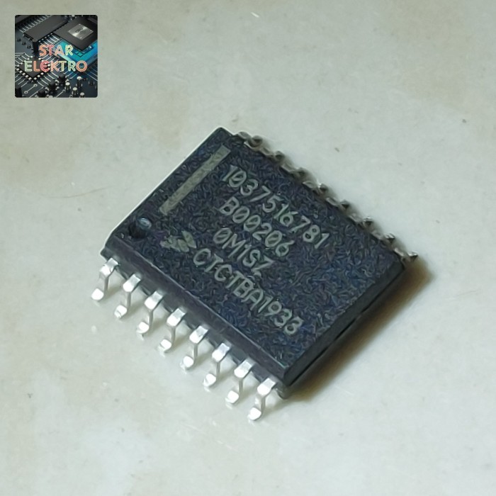 B00206 Sop-16 SMD 1037516781 IC ECU Car KIA Chip Driver 00206 800206 Parts Mobil