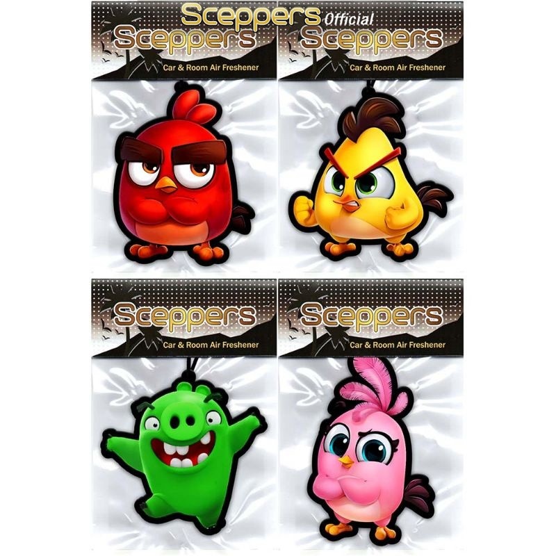 Sceppers DIY Pengharum Ruangan Pewangi Mobil Parfum Kertas Gantung - Angry Birds