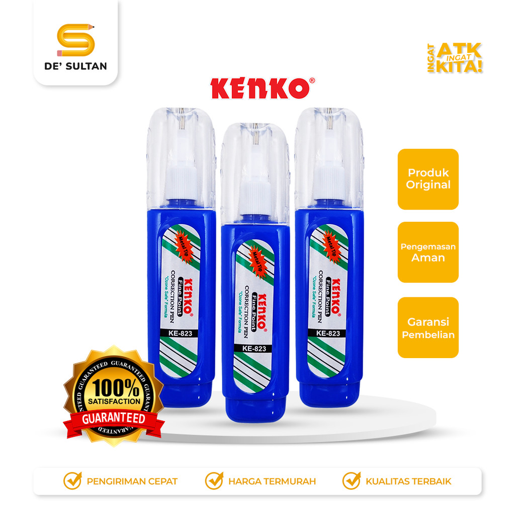 

KENKO TIPE-X CAIR/ CORRECTION PEN KE-823 (1PC)