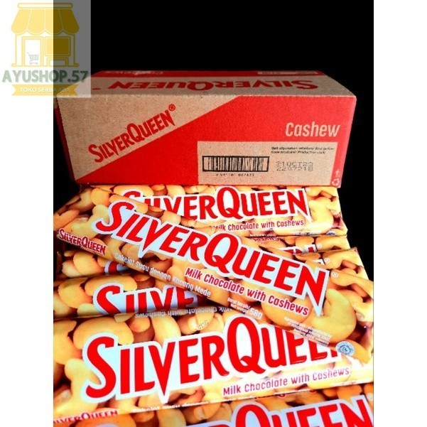 

SilverQueen Coklat 1 box [10pcsx25gr] - AYUSHOP57