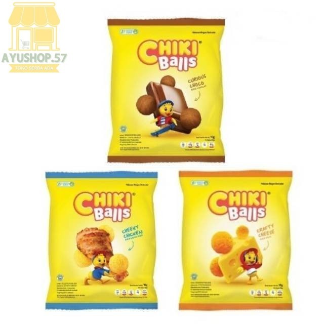 

CHIKI Balls [10pcs /renceng] - Cheese - AYUSHOP57