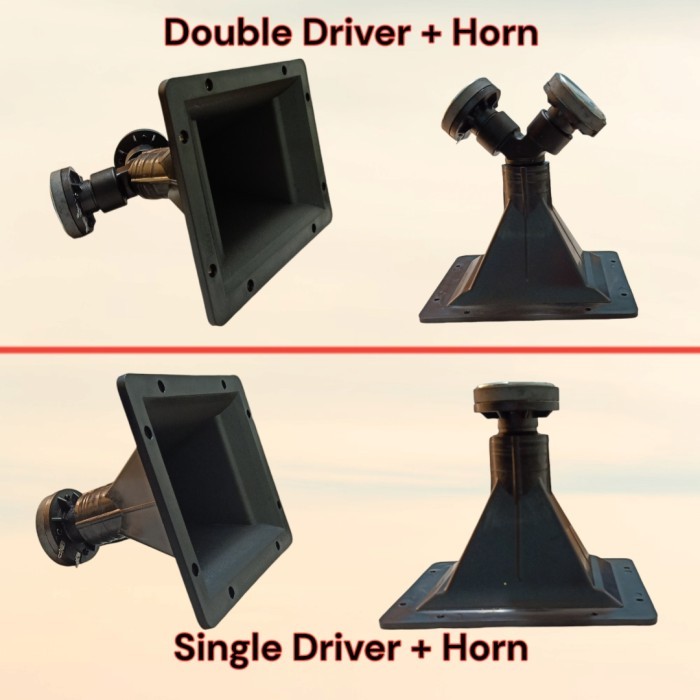 Original Paket speaker Tweeter Driver + Horn Driver Dan Corong As260