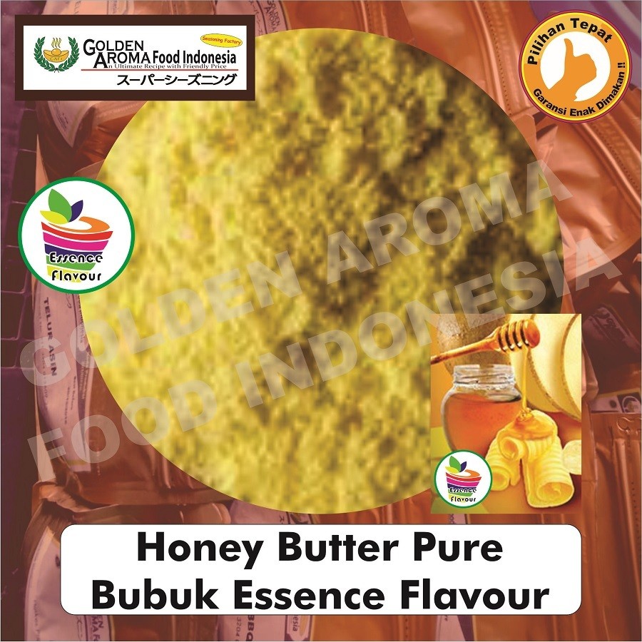 

Bubuk Honey Butter Pure Efe 1/4Kg Essen Flavor Ekstrak Madu Mentega Murni 250Gr Tanpa Gula Flavour