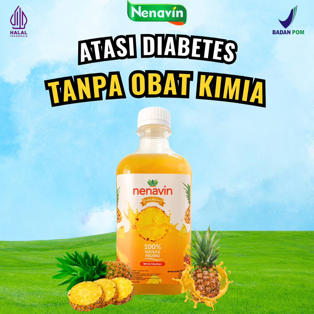 

Nenavin 300ml - Cuka Nanas Alami Bantu Atasi Diabetes