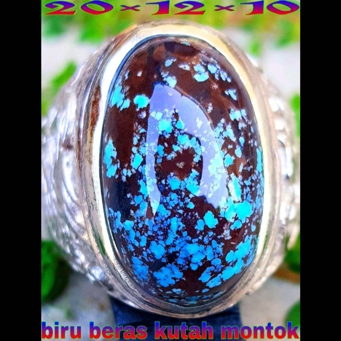 Pirus Persia gradasi biru beras wutah