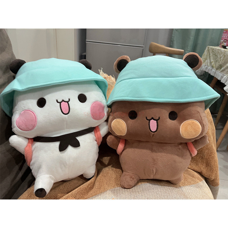 

New Bubu And Dudu Panda Plush Cute Cartoon Panda Bear Kawaii Doll Stuffed Soft Pillow Toy Children's Day Gifts For Kids Anime
