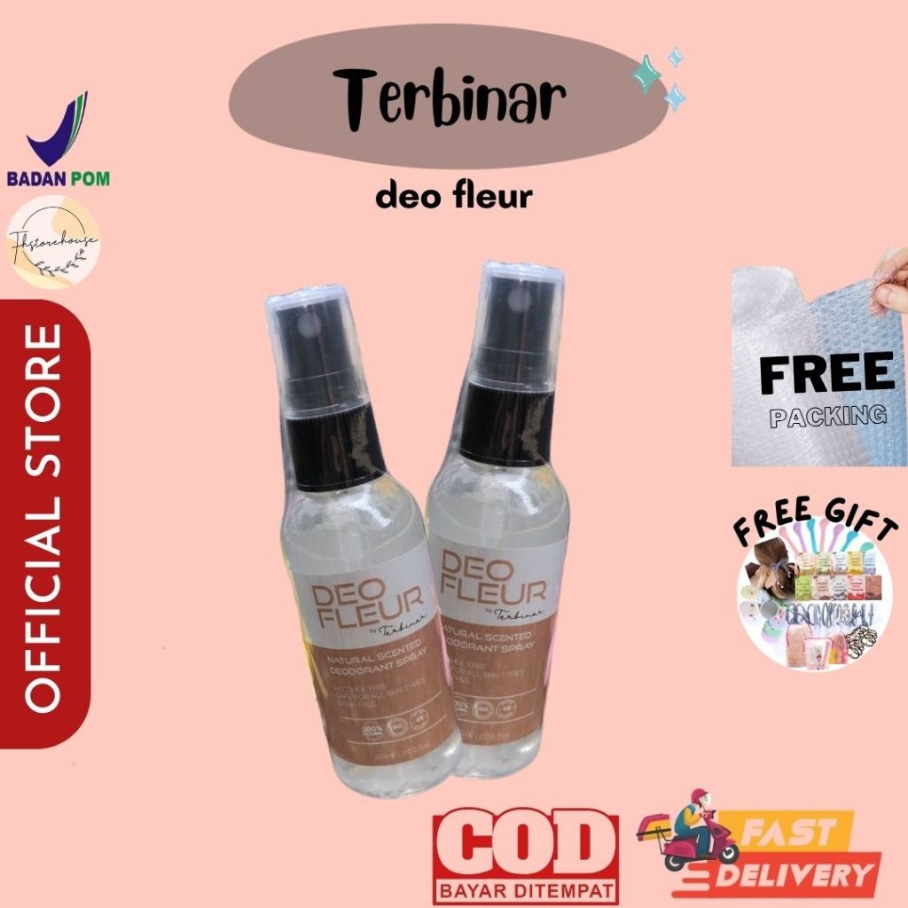 Deo Fleur Terbinar // Deodorant Spray by Terbinar Deofleur Deodorant Terbinar Deodoran By Terbinar