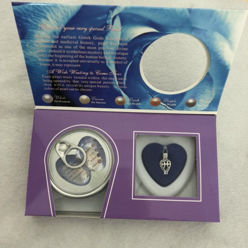 Wish Canned Small Anodonta Mussel One Bead Freshwater Pearl Mussel Wholesale Mussel Canned Gift Box 