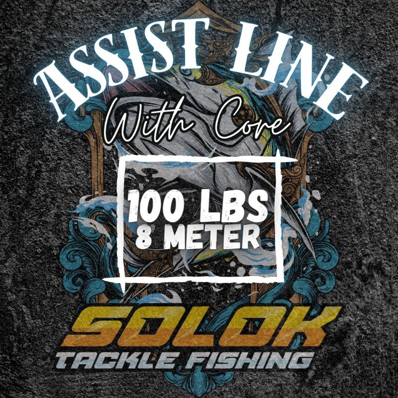 Kevlar Assist Hook Assist Line Dual Core Solok Fishing