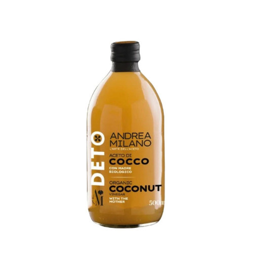 

Cuka Kelapa Andrea Milano Organic Coconut Vinegar Unfiltered 500 ml