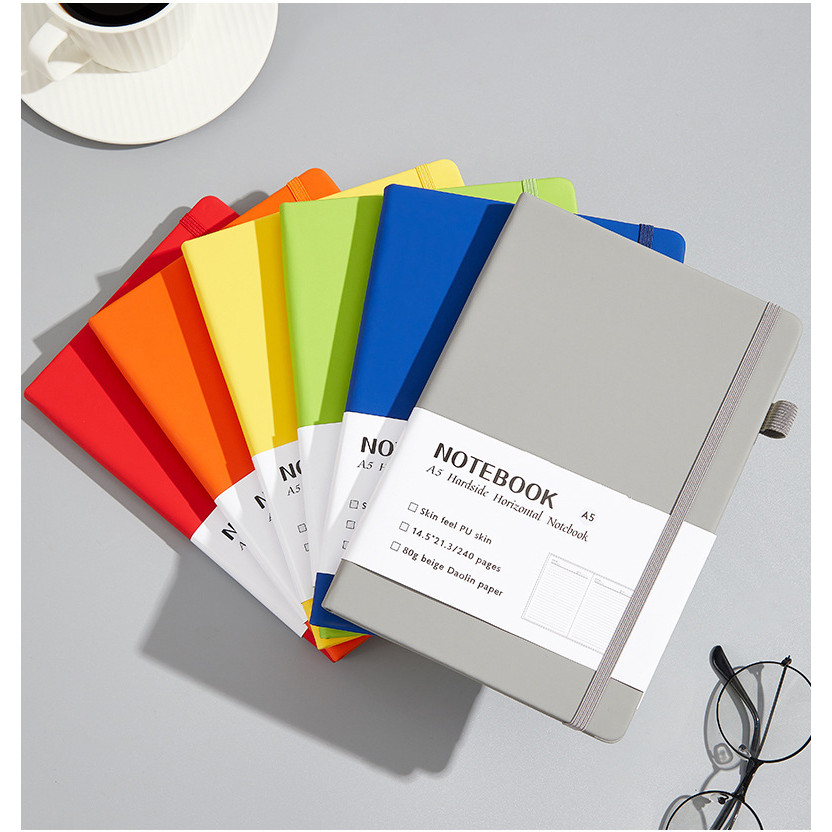 

VT - (120 Lembar) Buku Tulis A5 Bisnis Notebook Catatan Jurnal Cover Kulit PU Berwarna STY7057