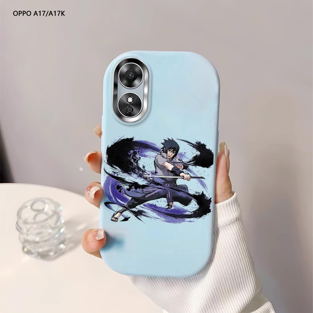 Softcase Untuk OPPO A17 A17S A96 A76 A16 A16S A54S A15 A15S Anime Naruto Back Cover Case Soft Origin