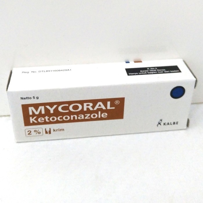 micoral 2% cream 5 gram krim salep obat anti jamur gatal ketokonazole